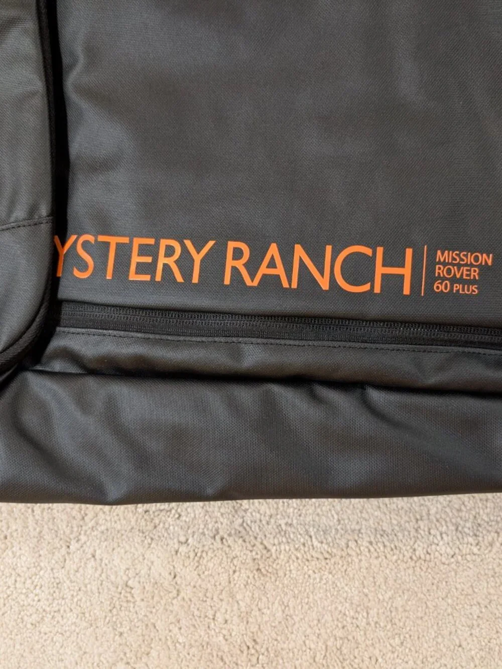 NEW Mystery Ranch Mission Rover 60 plus Backpack Pacific Black Suitcase Duffel